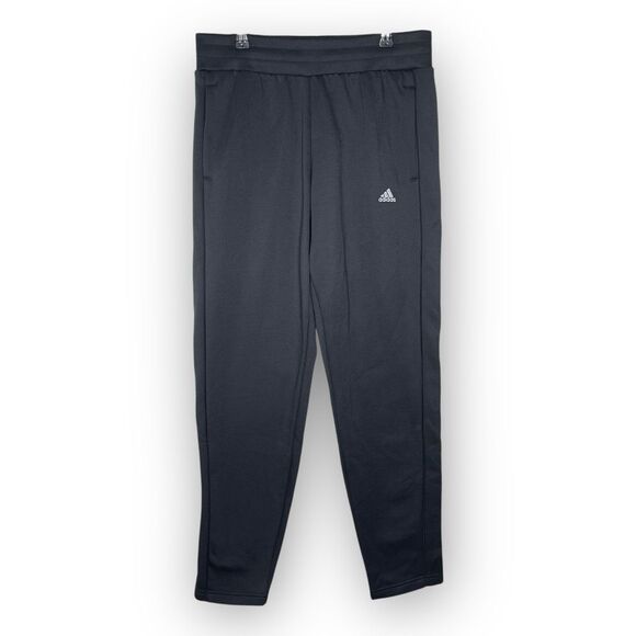 Adidas Fleece Tapered Sweat Pants Black JN6880 Women’s Size Medium - Picture 1 of 11
